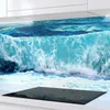 Küchenrückwand Ozeanwelle 60x300 cm – monolithische Produktbild-Vorschau 1