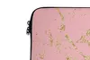 MuchoWow® Laptop Hülle 15 Zoll Gold - Glitzer - Marmor - Produktbild-Vorschau 3