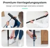 CLEANLY Besen für Innen und Außen mit Teleskopstiel 115-142 Produktbild-Vorschau 5