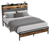 ProximaX Metallbett 140x200 cm Industriestil – LED, Produktbild-Vorschau 9