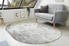 Kurzflorteppich 160 x 230 cm Beige-Blau modern abstraktes Produktbild-Vorschau 2