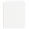 vidaXL Table de nuit blanc brillant 50x39x47 cm Voir les images du produit 6