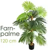 Kunstpflanze Palme Palmfarn Farnpalme Künstliche Pflanze Produktbild-Vorschau 1