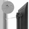 Maclean support au sol pour TV 32-70" max. VESA 400x400 Voir les images du produit 7