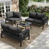 Flieks set da salotto da giardino 2 pezzi con tavolo da Anteprima dell’immagine prodotto 2