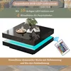 Merax Table basse avec éclairage LED incl. télécommande, Voir les images du produit 3