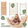 Structure d'escalade Montessori 5 en 1 pour les tout-petits Voir les images du produit 6