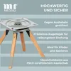 Mr. Deko Esszimmerstühle 4er Set Matera beige drehbar mit Produktbild-Vorschau 7