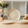 Teller set 4er Ø19,5 cm Keramik Essteller Dessertteller Produktbild-Vorschau 9