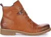 A single brown leather boot is shown against a white background. Produktbild-Vorschau