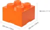 LEGO® Úložný box 4 - oranžová Náhľad obrázku produktu 3