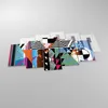 Bilder auf glas - Abstraktion modern - 160x85cm - Produktbild-Vorschau 2