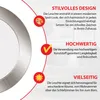 6 x LED Einbaustrahler URANUS 10W – Eisen gebürstet, CCT Produktbild-Vorschau 11