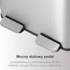 Kosz na śmieci Vidacharmy ze stali nierdzewnej z 2 Podgląd zdjęcia produktu 7