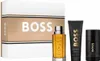 A gift set of Hugo Boss The Scent fragrance products, including a perfume bottle, shower gel, and deodorant stick, displayed on a white background. Náhľad obrázku produktu