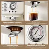 Siebträgermaschine Mit Milchaufschäumer – 20 Bar, 1050W, Produktbild-Vorschau 3