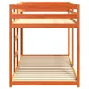 Etagenbett Wachsbraun 90x200 cm Massivholz Kiefer Produktbild-Vorschau 5