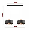LUXOLAR -  Pendelleuchte 2 flammig Schwarz Kupfer E27 60 W Produktbild-Vorschau 3