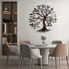 Wanddekobjekt Metall Baum des Lebens Wanddekoration, Produktbild-Vorschau 5
