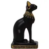 Hockende ägyptische Katzen Göttin Bastet 13,5cm Produktbild-Vorschau 3