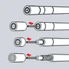 KNIPEX outil à dénuder pour câble coaxial 16 60 05 SB Pour Voir les images du produit 12