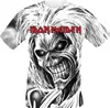 Iron Maiden T-Shirt Herren Killers Allover weiß Band-Merch, Produktbild-Vorschau 1