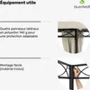 Blumfeldt Mondo - Tente de fête pergola, tonnelle de Voir les images du produit 5