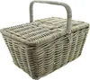 Frank Flechtwaren Picknickkorb Rattan 588009 Weidenkorb Produktbild-Vorschau 2