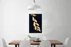 MuchoWow® Poster Baum - Blatt - Gold 40x60 cm - Plakate für Produktbild-Vorschau 2