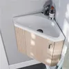 Set mobile lavabo angolare KODA + mobiletto specchio Anteprima dell’immagine prodotto 6