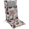 A chair cushion with a watercolor stone pattern. Produktbild-Vorschau