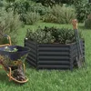 OK-Living Hochbeet , 129 x 129 cm, Anthrazit Produktbild-Vorschau 4
