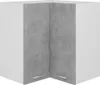 vidaXL Eckhängeschrank Lyon Betongrau 57x57x60 cm Produktbild-Vorschau 8