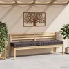 vidaXL Paletový vankúš Bavlna 120 × 40 × 7 cm Antracit Náhľad obrázku produktu 2