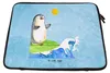 Mr. & Mrs. Panda Laptop Tasche Pinguin Surfer 33 x 42 cm - Produktbild-Vorschau 2