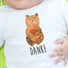 Mr. & Mrs. Panda  T-Shirt Bär Dankbar 0. - 6. Monat - Weiß Produktbild-Vorschau 4