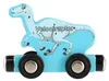 Vlak/Vláček s vagóny dinosaurus na magnety 10ks dřevo v Náhled obrázku produktu 15