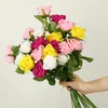 Künstlicher Rosenstrauß mit realistischem, langstieligem Produktbild-Vorschau 9