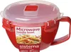 Sistema 1109, Schüssel, Rot, Transparent, 940 ml, Produktbild-Vorschau 6