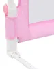 vidaXL Beschermrail voor kinderbedje, roze, 180x42 cm, Productafbeelding-voorbeeld 6