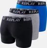 Replay Trunk BOXER Style 01/C Basic Cuff Logo im 3er Pack Produktbild-Vorschau 2