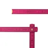 TE-Trend Zollstock Pink 2 Meter Maßstab Gliedermaßstab Produktbild-Vorschau 2