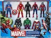 SET  8 Figuren AVENGERS MARVEL HASBRO E4552 HULK SPIDERMAN Produktbild-Vorschau 1