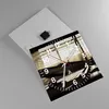 Wanduhr - Quadrat - Glasuhr - Airplain Hangar Flug Produktbild-Vorschau 2