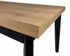 Czarny stół składany HAMILTON 80x120/160 LOFT Podgląd zdjęcia produktu 2