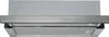 A stainless steel range hood is shown against a white background. Produktbild-Vorschau