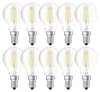 10 x LED Filament Leuchtmittel Tropfen 2,5W = 25W E14 klar Produktbild-Vorschau 1
