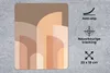 MuchoWow® Mauspad Mousepad Abstrakt - Pastell - Kunst 19x23 Produktbild-Vorschau 2