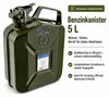Bituxx Kraftstoffkanister Metall 5 Liter Olive MS-17060 Produktbild-Vorschau 3