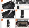 SucceBuy Carrello pieghevole a due piani, carrello Anteprima dell’immagine prodotto 6